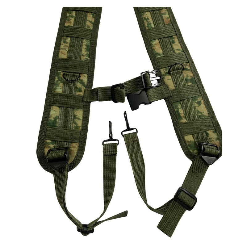 Accesorios Militares COLOR T3: Porta cargadores, Fornitura, Bolsa recuperadora, Tirantes.. SNT3