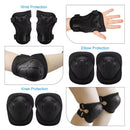 6 en 1 Niños Coderas Rodilleras Muñequeras Patinaje Skate Deportes SN218