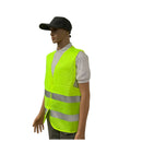 Chaleco Industrial Reflectante gris Protección 360º  ALTA Visibilidad SN222
