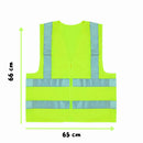 Chaleco Industrial Reflectante gris Protección 360º  ALTA Visibilidad SN222