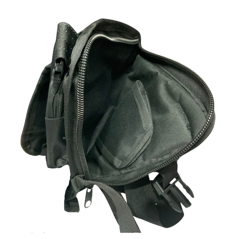 Piernera Porte Oculto malla broche reforzado diversos compartimientos SN225