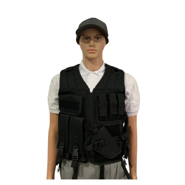Chaleco Táctico Porta Equipo MOLLE Sistema Modular *PREMIUM* SN233