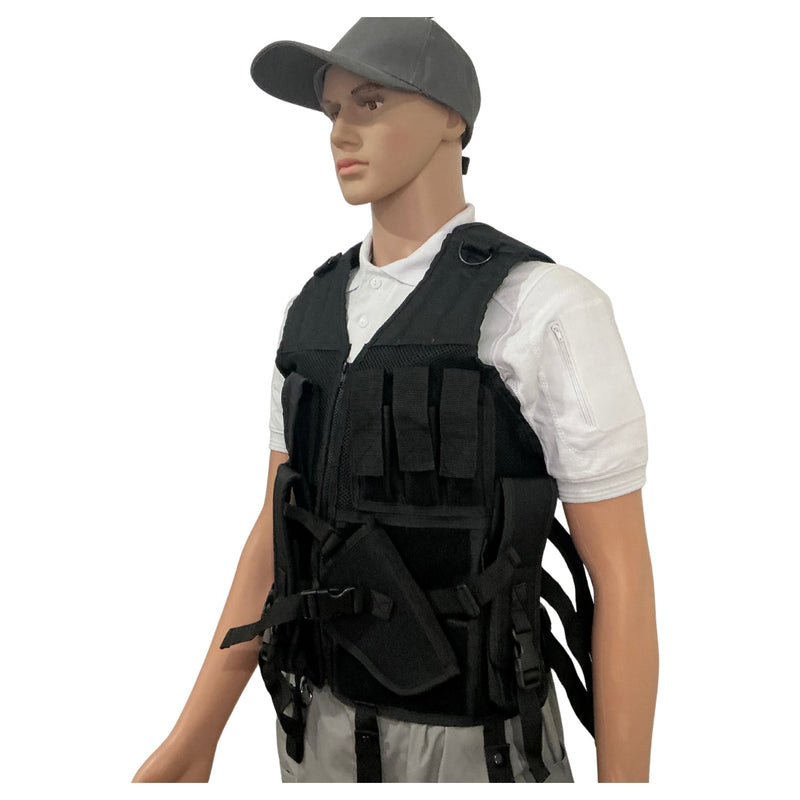 Chaleco Táctico Porta Equipo MOLLE Sistema Modular *PREMIUM* SN233