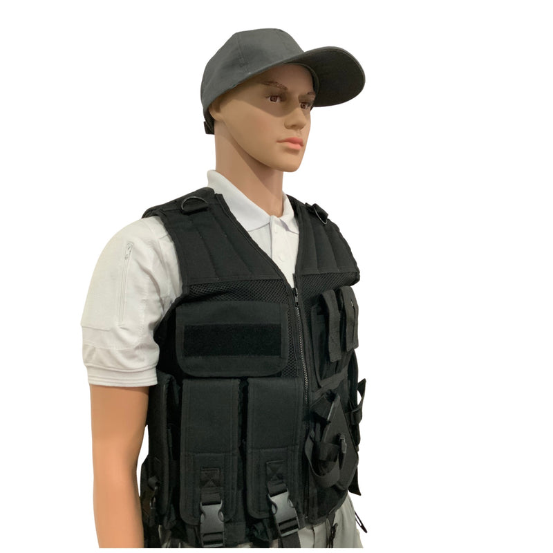 Chaleco Táctico Porta Equipo MOLLE Sistema Modular *PREMIUM* SN233