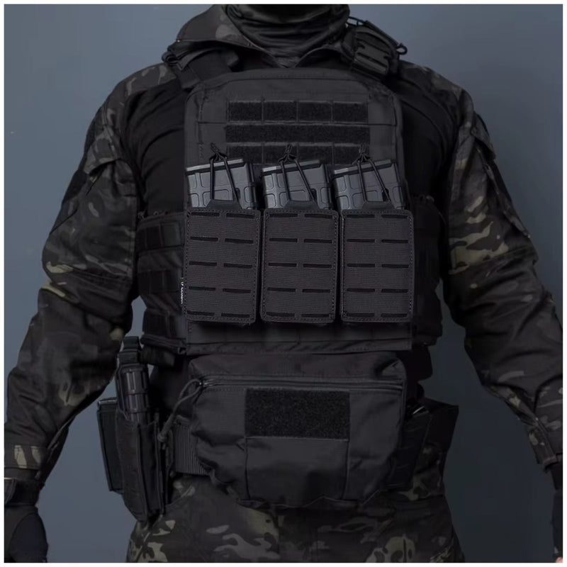 Porta Cargadores MOLLE Corte Láser 29*17 –  de Precisión SN236