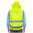 Chaleco Policía de Tránsito Reflectante Alta Visibilidad Multibolsas SN286