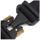Cinturón Táctico NYLON  Hebilla Metálica "Tipo Cobra" liberacion rapida SN291