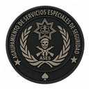Parche Plástico Velcro Bandera Táctico Gotcha Insignia Qz00