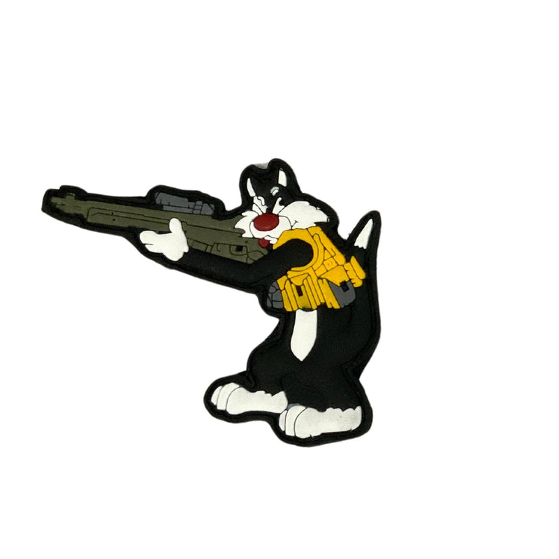 Parche Plástico Velcro Bandera Táctico Gotcha Insignia Qz00