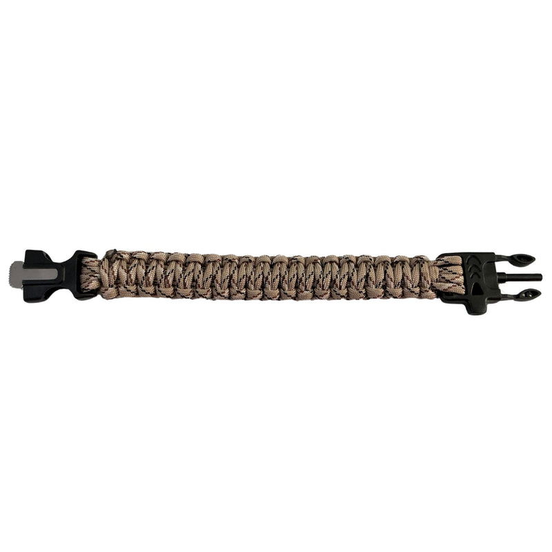 Pulsera de Supervivencia Pedernal, corta soga, silbato MARCA: EASTWEST SN179