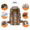 Mochila Saco Soporte metalico 75 lts Impermeable Camping 7 compatimientos SN208