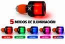 Sliders Moto Luz LED 5 Modalidades TC3153
