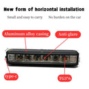 Barra LED 4 pasos USB-C Impermeable Indicador Batería Azul 25-100% TC3038