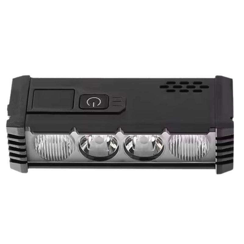 Lámpara LED Bici MOTO Display Digital de Batería Soporte Ajustable USB-C TC3107