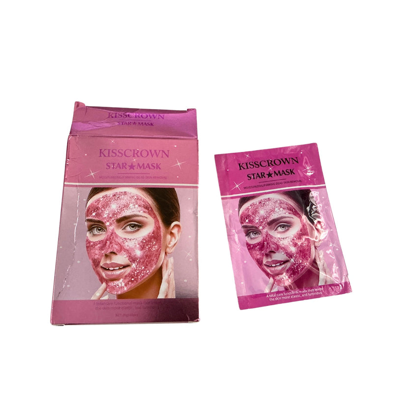 Mascarilla facial estrellas caja con 10 pz TM073