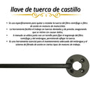 Llave Castillo Metálica Herramienta Para Filtro Centrífugo Motocicletas TP17