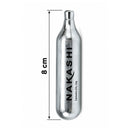 Tanque CO2 Estándar Desechable 12 gr Nakashi UX-CO2