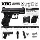 XBG UMAREX XBG Negra CO2 BB CAL. .177 410fps tiro recreativo  UX804