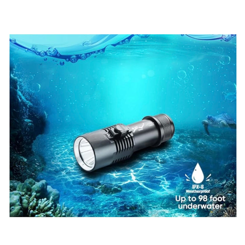 Luz de buceo impermeable 3 pasos VOG120