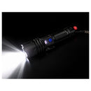 Lampara Emergencia LED  3 modos Rompe Vidrios, Corta Cinturón  Pantalla Digital VOG155
