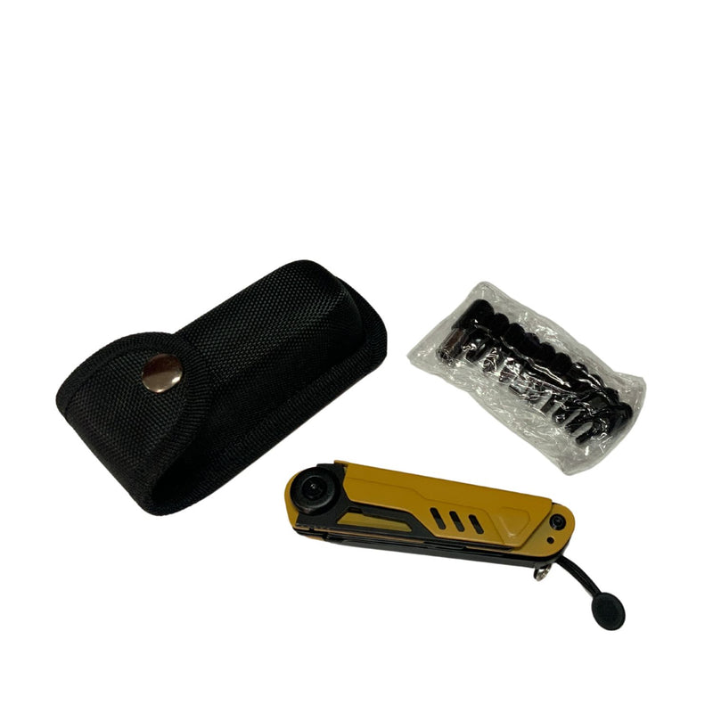 Herramienta multifuncional con pequeño silbato 5 en 1 surtido W3513