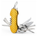 12 en 1 Navaja Multiusos Compacta 9cm Ideal Camping EDC con Sacacorchos W332