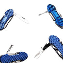 12 en 1 Navaja Multiusos Compacta 9cm Ideal Camping EDC con Sacacorchos W332