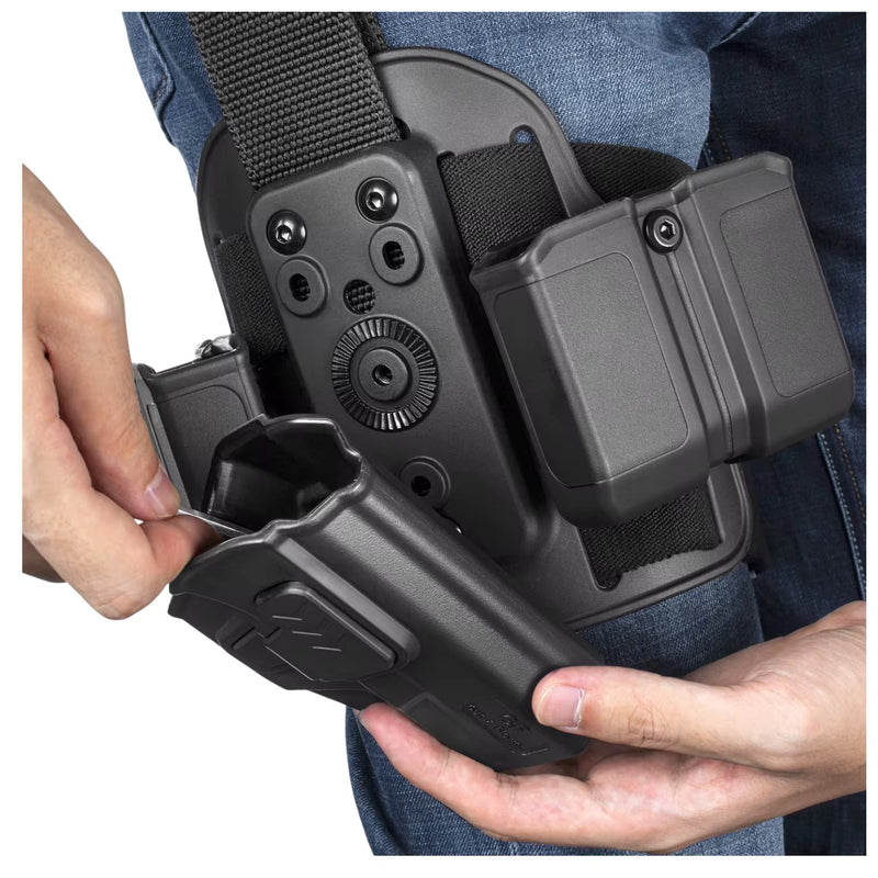 Base Ajustable Compatible con Accesorios Sistema de Funda+Doble Mag Holder  WG03