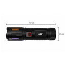 Linterna efecto patrulla IPX6 3 PILAS ALTO RENDIMIENTO recargables SOS Camping Outdoor 6 Modos WL19