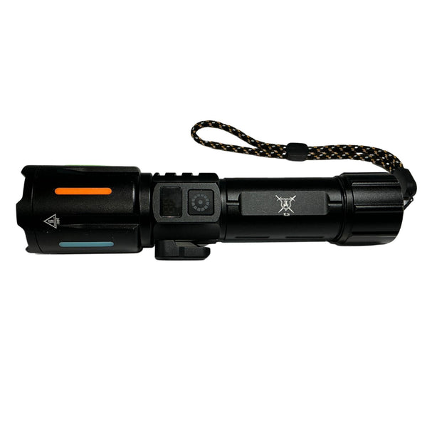 Linterna Recargable, PILA 21700 (ALTA DURACIÓN), 5 MODOS lUZ, USB C WL26