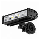 Barra LED Bicicleta 180° 4 Modos Pantalla Digital IPX4 Aleación de aluminio WL601