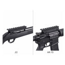 Riel Táctico Picatinny  Weaver Elevador  Base Metálica para Óptica Y1RD