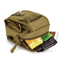 Mochila pequeña cruzada sistema molle YB-0850