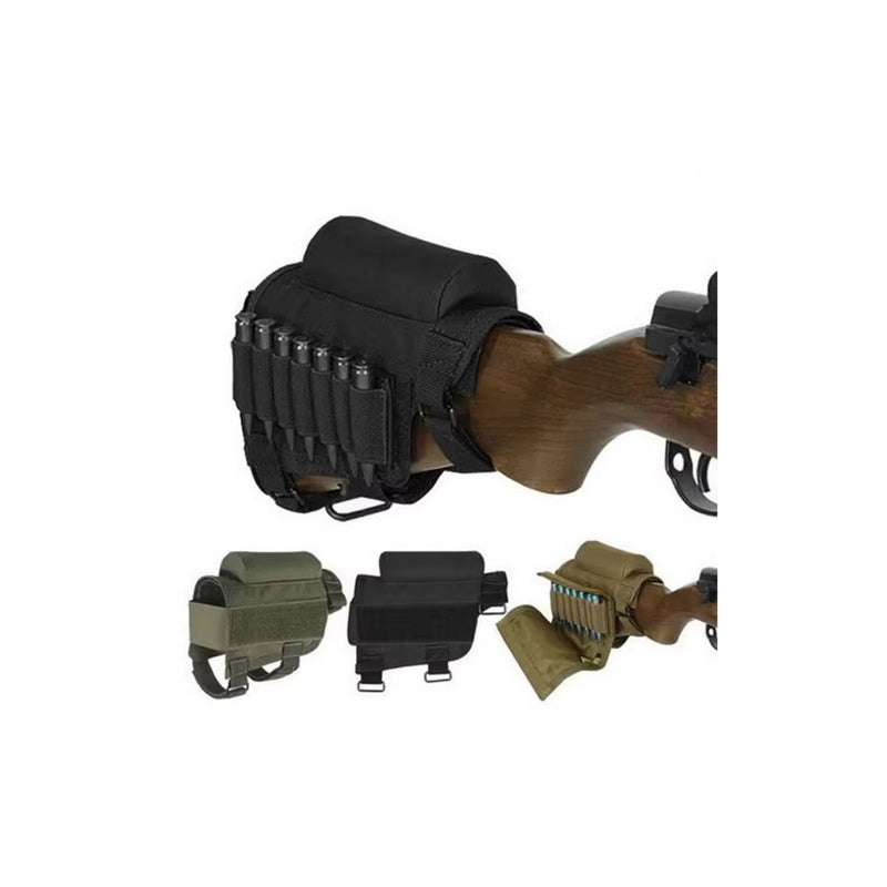 Funda de lona Culata para rifle 12 cartuchos YB1192