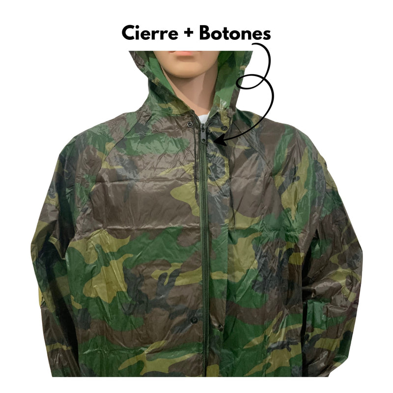 Impermeable Camuflaje funda Resistente  YUJ052