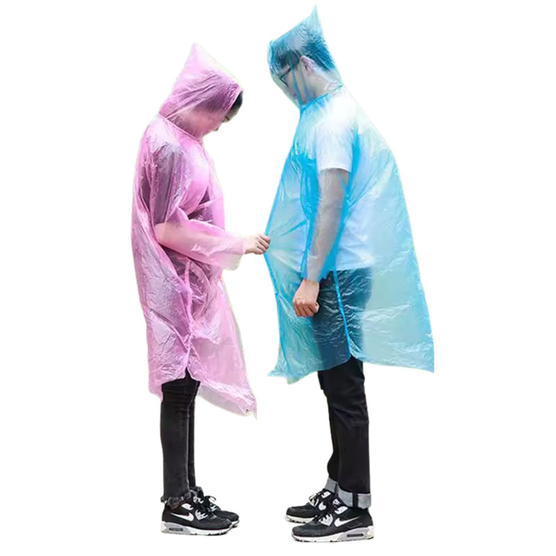 Impermeables Desechables con Capucha – Unisex 5 colores Surtidos YUJ071