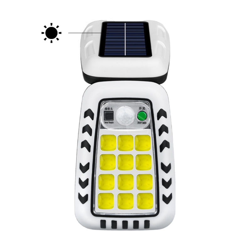 Luz sensor solar 30W portatil  control remoto YX666C