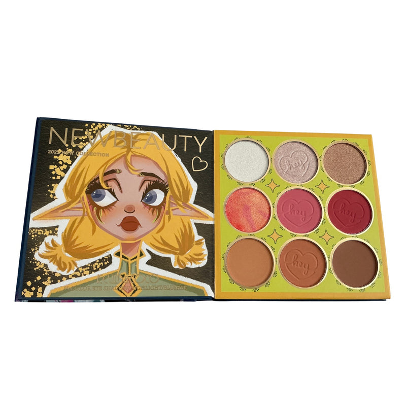 Paleta de sombras 59 colores YY630