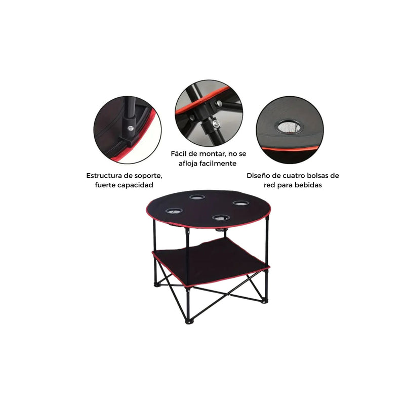 Mesa camping plegable multifuncional ZDY014