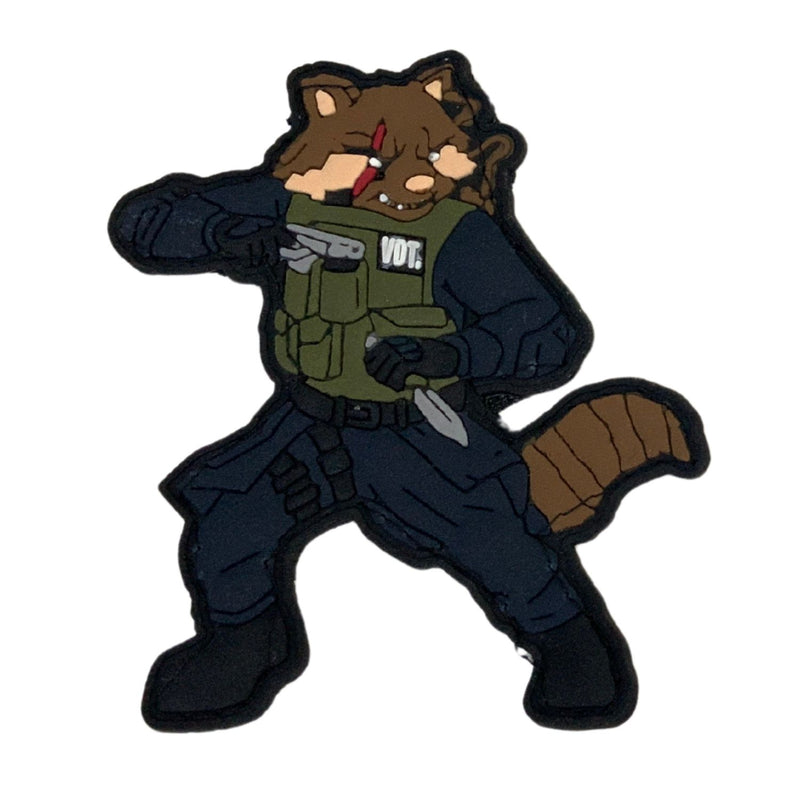 Parche Plástico Velcro Bandera Táctico Gotcha Insignia Qz00