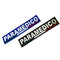 Parche Plástico Velcro Bandera Táctico Gotcha Insignia GJP Qz00