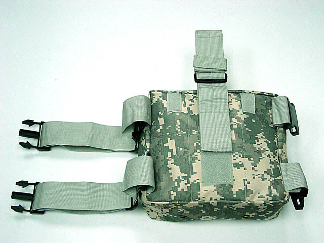 Piernera para cartuchos porta Accesorios, c/ sistema molle, impermeable YB1574