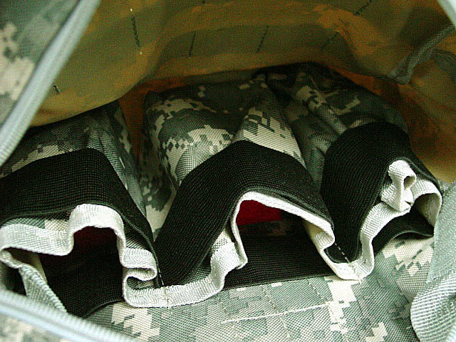 Piernera para cartuchos porta Accesorios, c/ sistema molle, impermeable YB1574