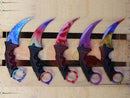 Cuchillo Tipo Karambit De COLORES Survivor Caceria W2-3D