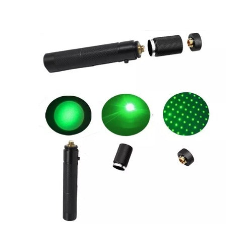 Puntero Laser Verde Corto Proyector Potente 500mw Recargable DT851