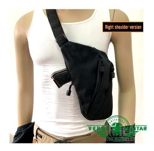 Mochila Cruzada Pushpack Mariconera Pechera Sobaquera Arma Anti Robo Asalto Oculta Para Viaje Pasaporte Dinero Celular YB1295