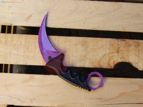 Cuchillo Tipo Karambit De COLORES Survivor Caceria W2-3D