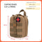 Mochila Botiquín Táctico Militar Viaje Con Parche 2.5 Litros Calidad Original Gjp WZ902