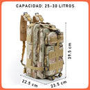 Mochila Táctica Militar Asalto 30 L Backpack Campismo LJK Sn507