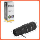 Monocular Telescopio (66/8000m) Caza Alto Alcance Zoom 16x52